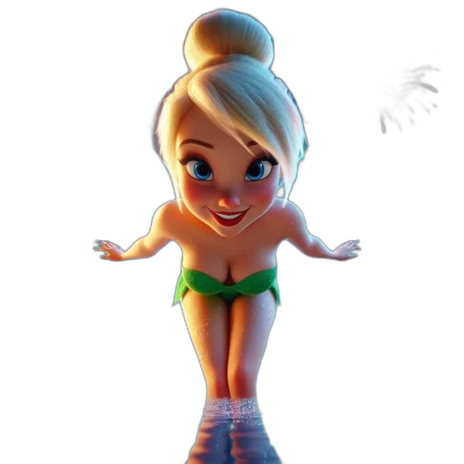 dress, 3d render, concept art, cartoon transparent PNG cut-out