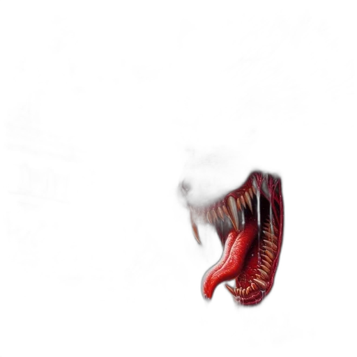 creature, dragon, animal, hair transparent PNG cut-out
