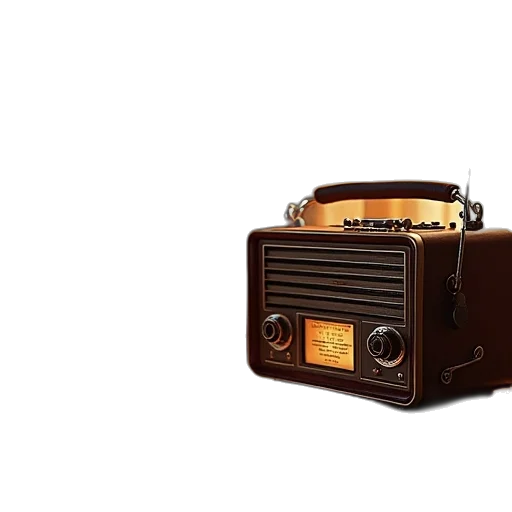 car, 3d render, world, radio transparent PNG cut-out