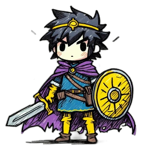sword, weapon, staff, crown transparent PNG cut-out