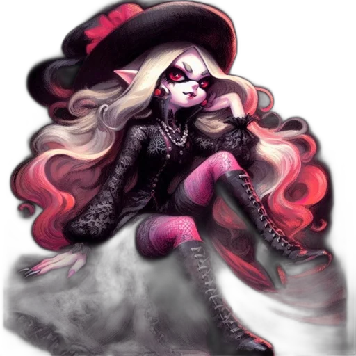 fantasy art, concept art, watercolor, pixel art transparent PNG cut-out