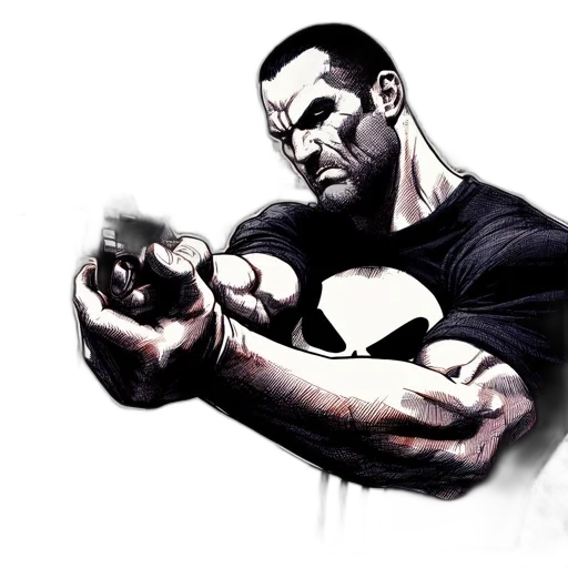 weapon, comic book art, concept art, photorealistic transparent PNG cut-out