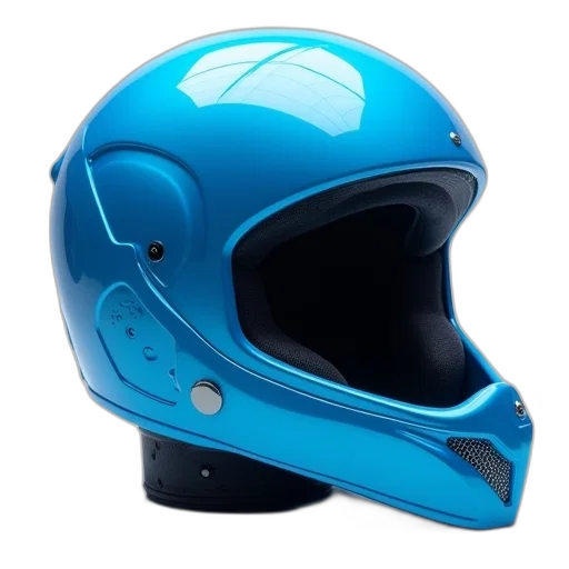 mask, 3d render, blue, flux transparent PNG cut-out