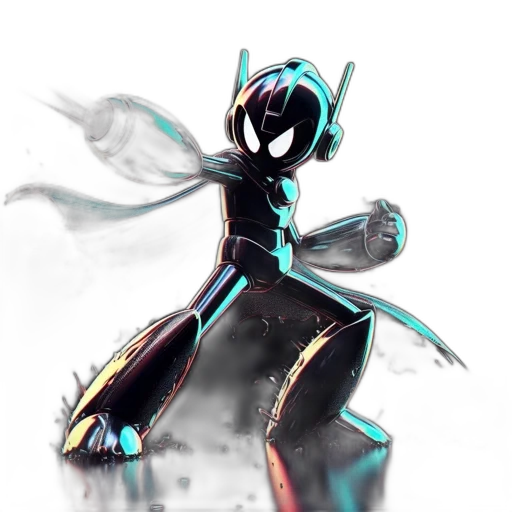 robot, creature, dress, mask transparent PNG cut-out