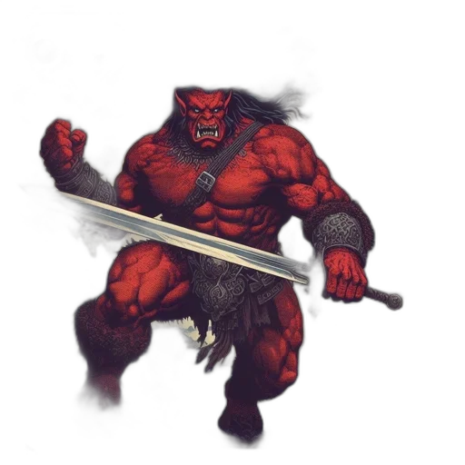 staff, creature, sword, weapon transparent PNG cut-out