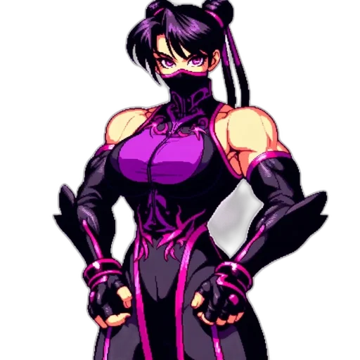 dress, weapon, robot, cyberpunk transparent PNG cut-out
