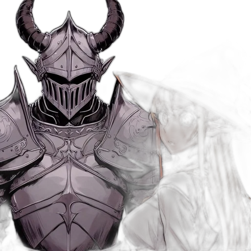 mask, concept art, fantasy art, 3d render transparent PNG cut-out