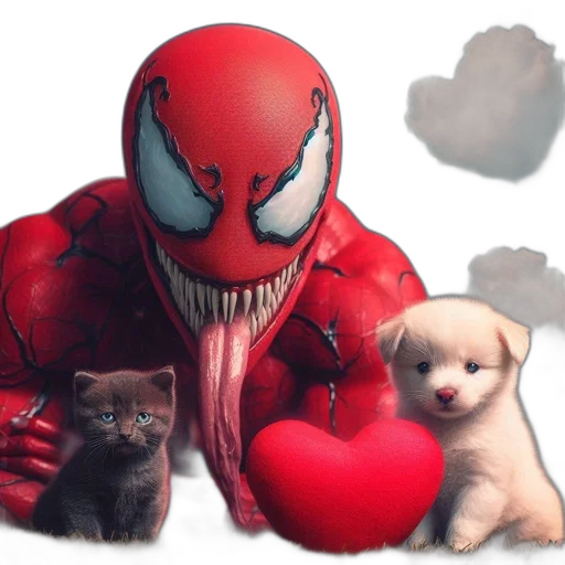 animal, comic book art, concept art, photorealistic transparent PNG cut-out