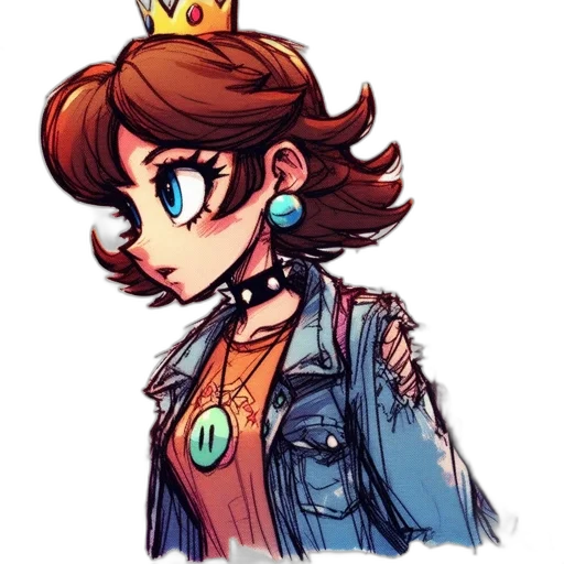 crown, jacket, staff, dress transparent PNG cut-out
