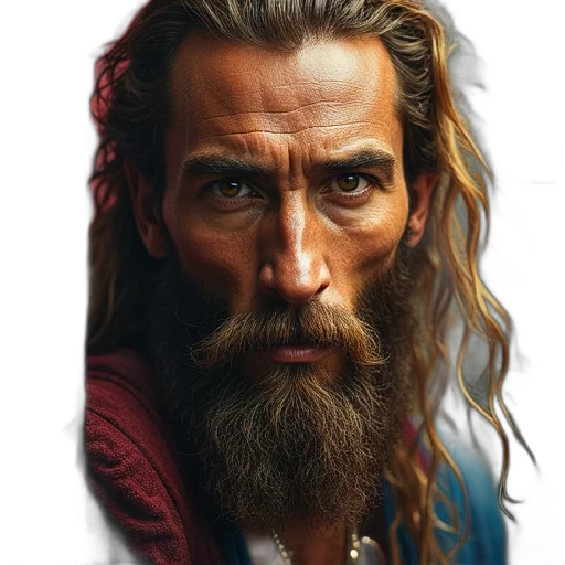 face, hair, photorealistic, fantasy art transparent PNG cut-out