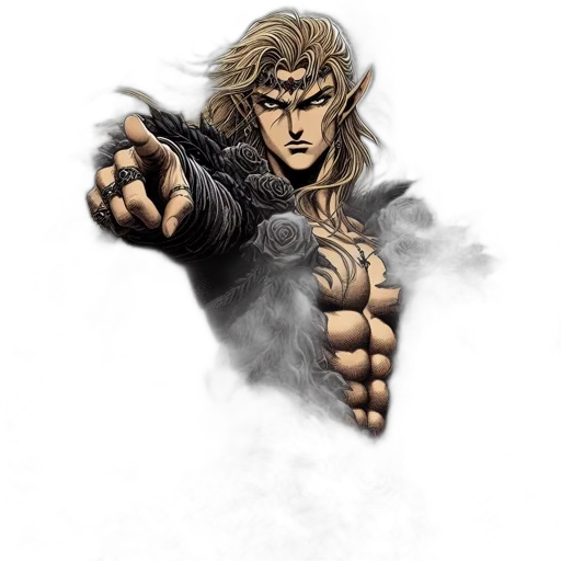 sword, weapon, staff, hair transparent PNG cut-out