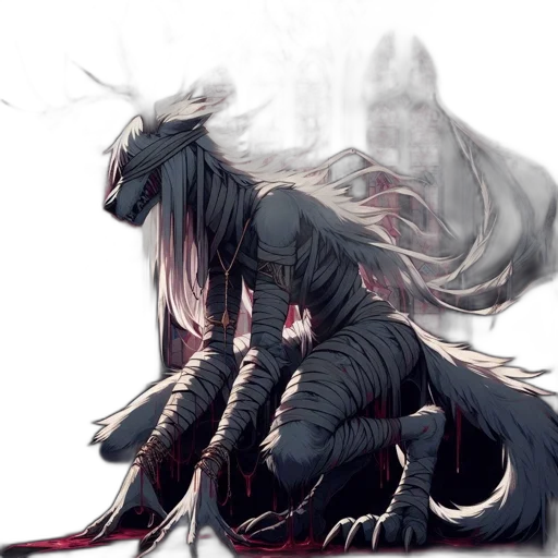 dragon, creature, animal, staff transparent PNG cut-out
