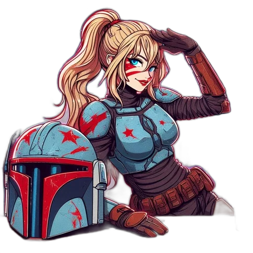 robot, mask, weapon, anime transparent PNG cut-out