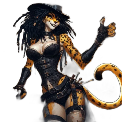 animal, fantasy art, concept art, comic book art transparent PNG cut-out