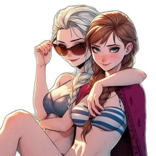 anime, cartoon, comic book art, concept art transparent PNG cut-out