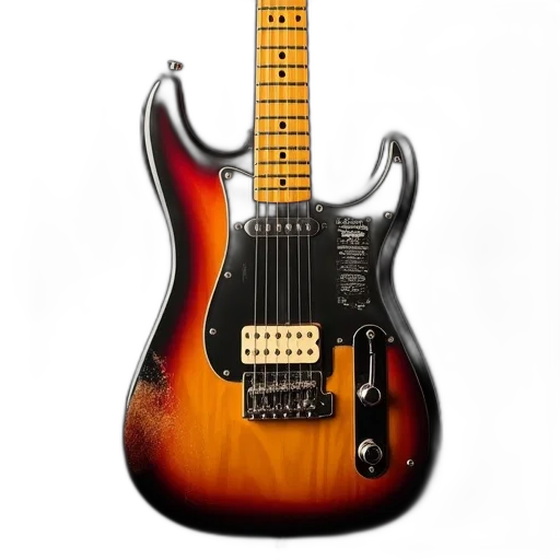photorealistic, 3d render, fender, jazz transparent PNG cut-out