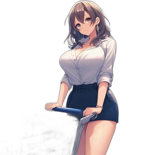 dress, staff, weapon, sword transparent PNG cut-out
