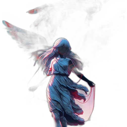 dress, sword, dragon, mask transparent PNG cut-out