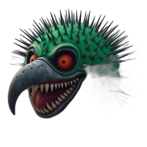 creature, dragon, animal, mask transparent PNG cut-out