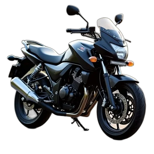photorealistic, 3d render, suzuki, motorcycle transparent PNG cut-out