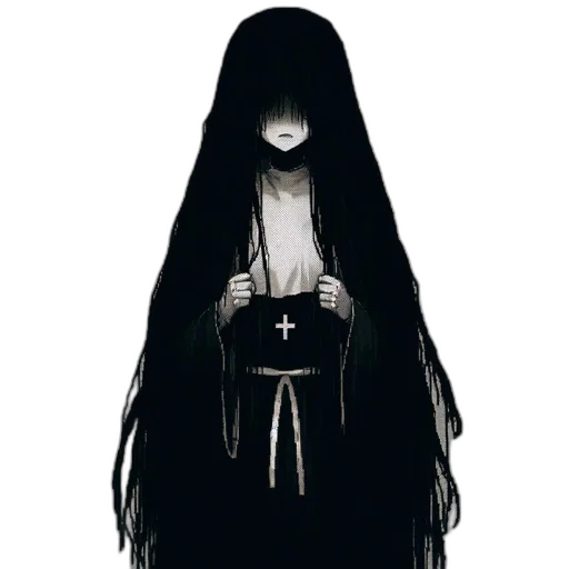 mask, dress, creature, staff transparent PNG cut-out
