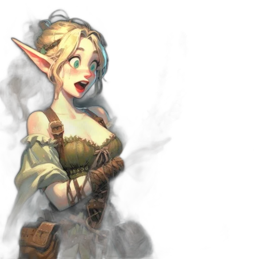 staff, face, dragon, fantasy art transparent PNG cut-out