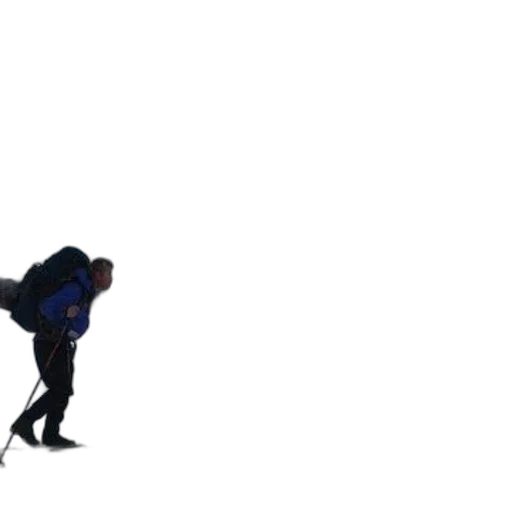 jacket, staff, umbrella, robot transparent PNG cut-out
