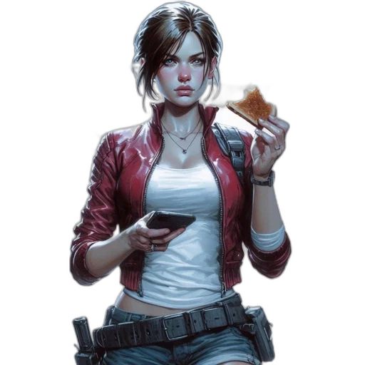 jacket, food, weapon, concept art transparent PNG cut-out