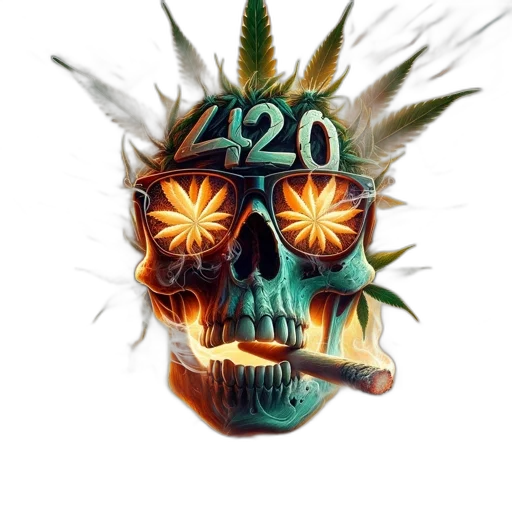 mask, concept art, 3d render, fantasy art transparent PNG cut-out