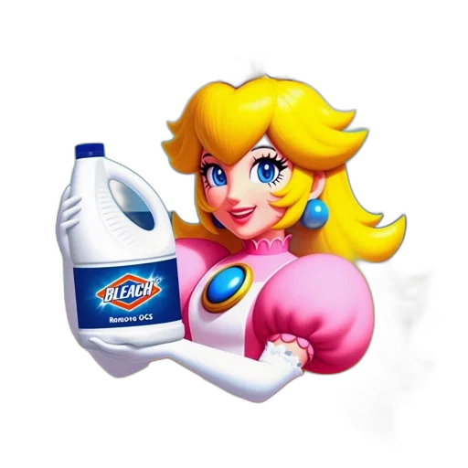 bottle, dress, weapon, hair transparent PNG cut-out
