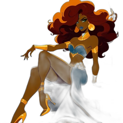 concept art, fantasy art, comic book art, pixel art transparent PNG cut-out