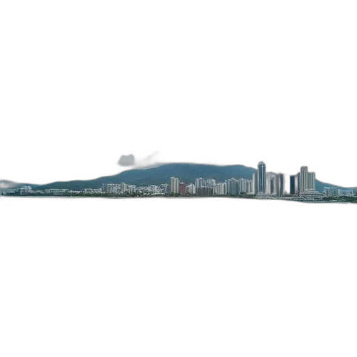 building, concept art, photorealistic, 3d render transparent PNG cut-out