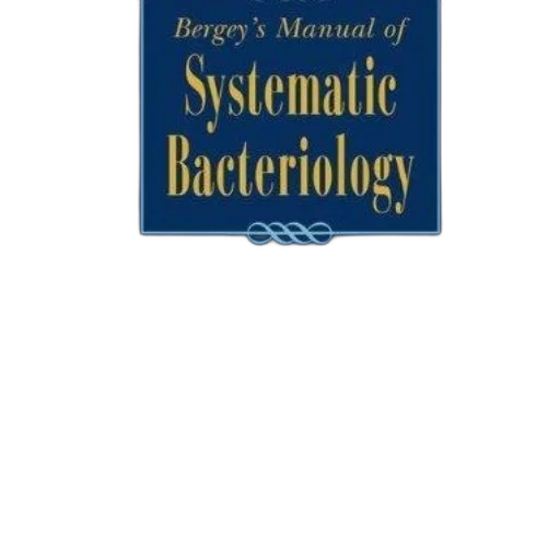cover, bergey, manual, systematic transparent PNG cut-out