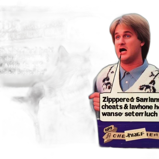 comical, image, portrays, character transparent PNG cut-out