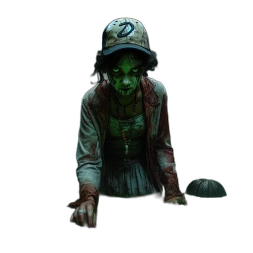 creature, hat, concept art, 3d render transparent PNG cut-out