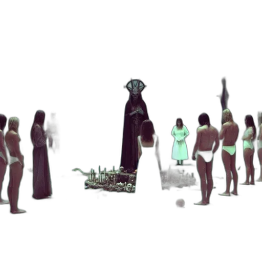staff, concept art, 3d render, pixel art transparent PNG cut-out