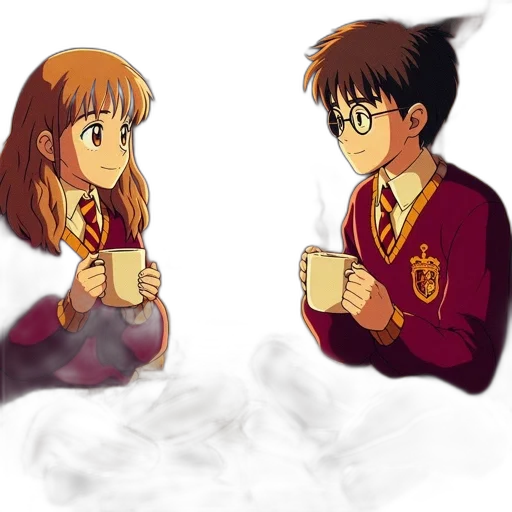 pixel art, concept art, anime, watercolor transparent PNG cut-out