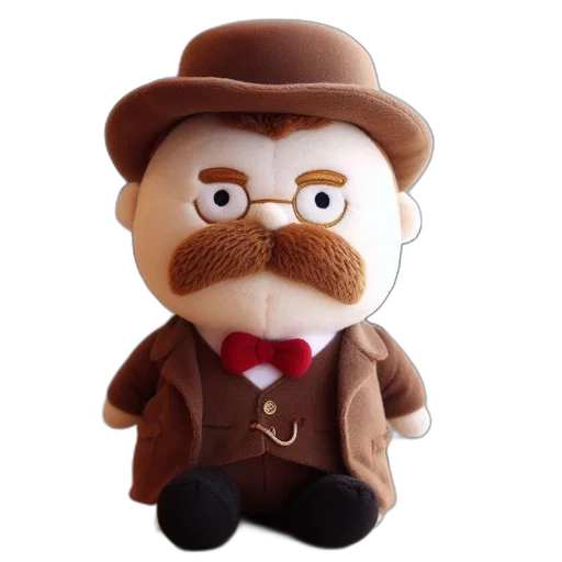 staff, hat, cartoon, 3d render transparent PNG cut-out