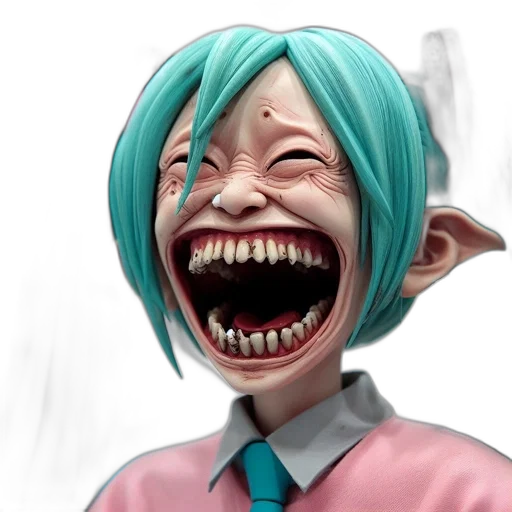 face, creature, mask, staff transparent PNG cut-out