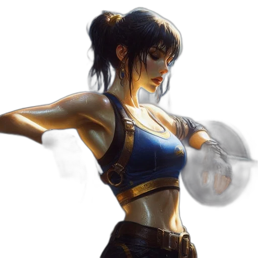 weapon, concept art, fantasy art, comic book art transparent PNG cut-out