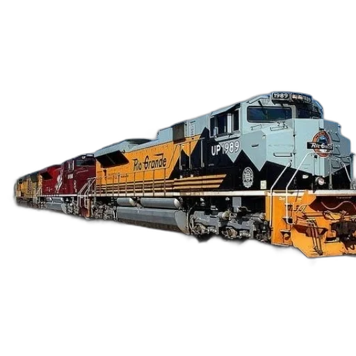 photorealistic, train, word, rio transparent PNG cut-out