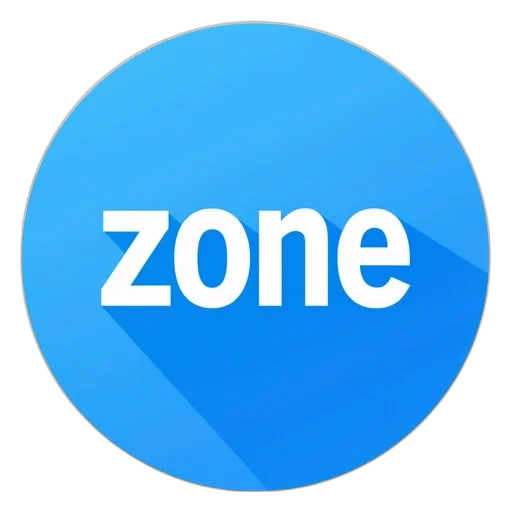 3d render, blue, sign, zone transparent PNG cut-out