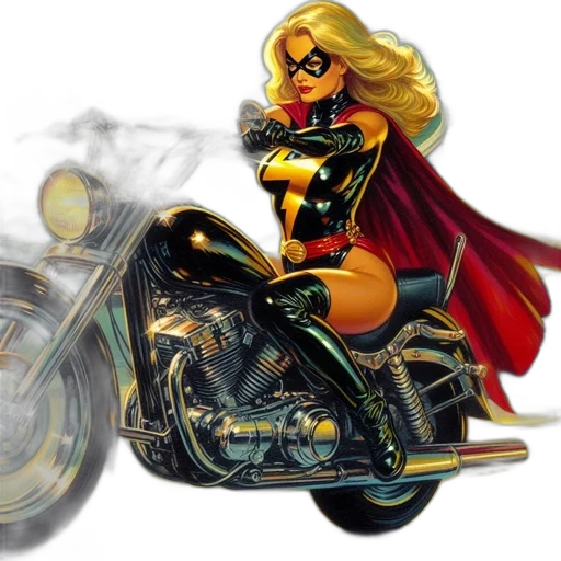 comic book art, concept art, cartoon, fantasy art transparent PNG cut-out