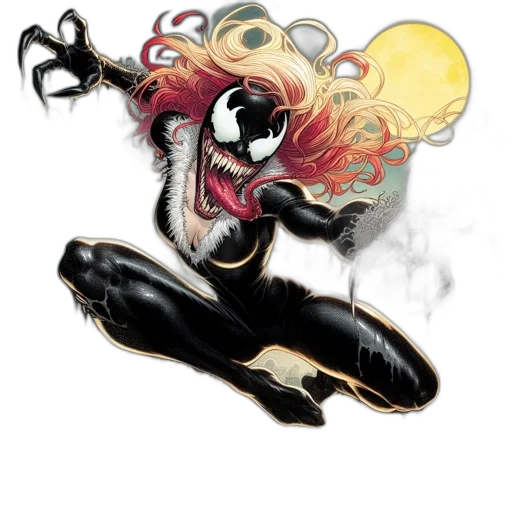 hair, mask, comic book art, concept art transparent PNG cut-out