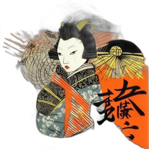 mask, dragon, face, staff transparent PNG cut-out