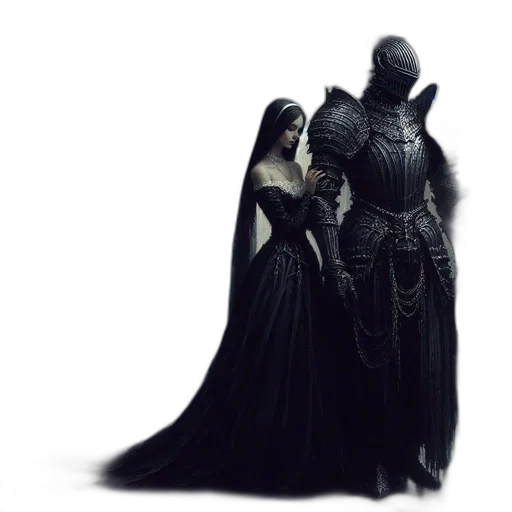 dress, sword, weapon, dragon transparent PNG cut-out