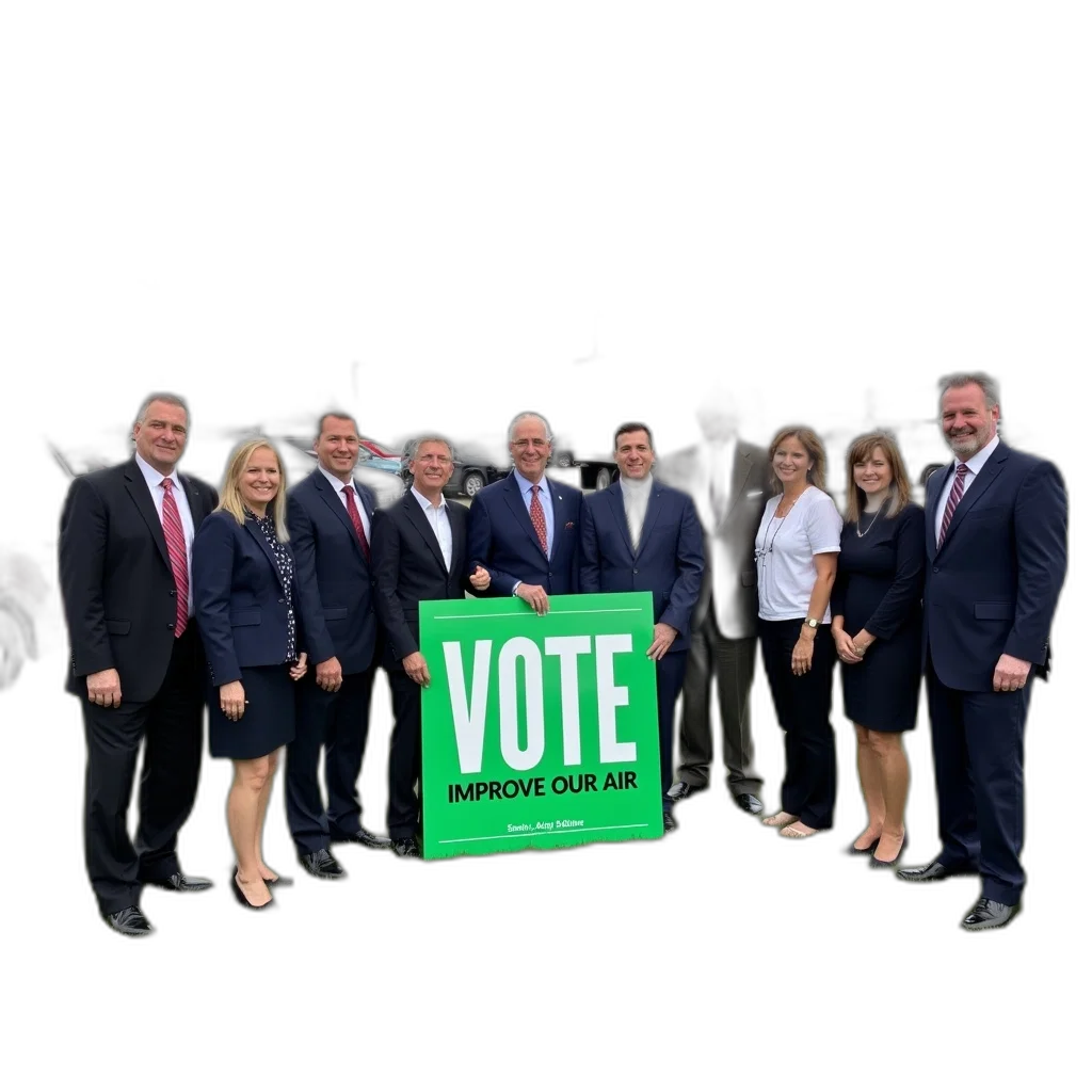 staff, group, people, including transparent PNG cut-out