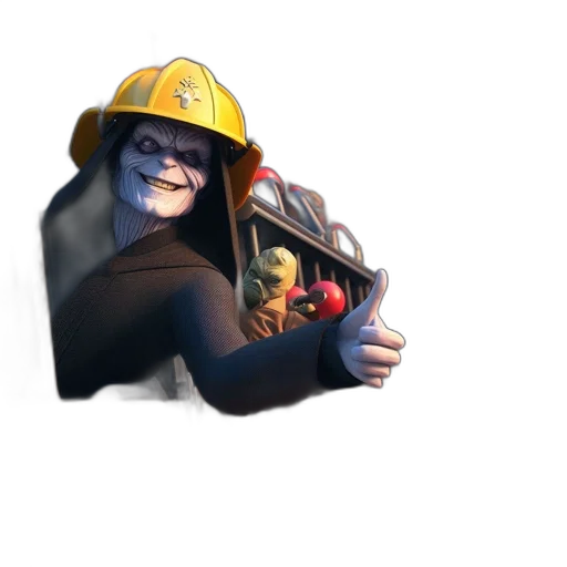 mask, hat, staff, weapon transparent PNG cut-out