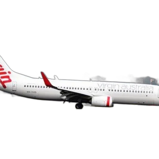 virgin, australia, airplane, runway transparent PNG cut-out
