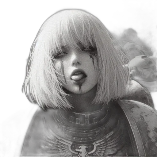 face, hair, creature, mask transparent PNG cut-out
